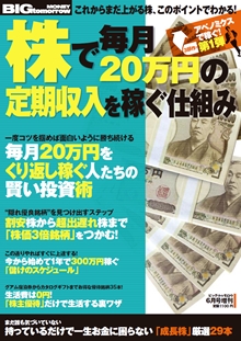2013年6月号増刊「株で毎月20万円の定期収入を稼ぐ仕組み」