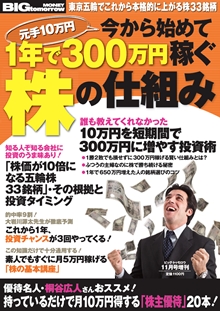 2013年11月号増刊 1年で300万円稼ぐ株の仕組み
