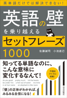 英語の壁を乗り越えるセットフレーズ1000